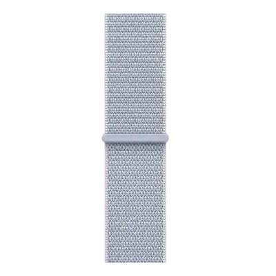 Apple Watch Series 10 42mm Aluminum Silver Case Blue Cloud Sport Loop